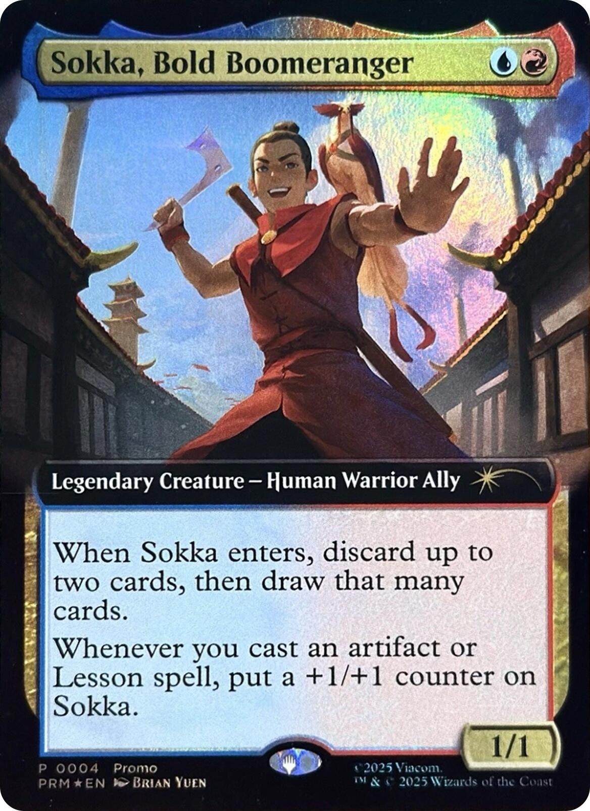 Sokka, Bold Boomeranger (Extended Art) [Media Promos] | Empire Gaming NC