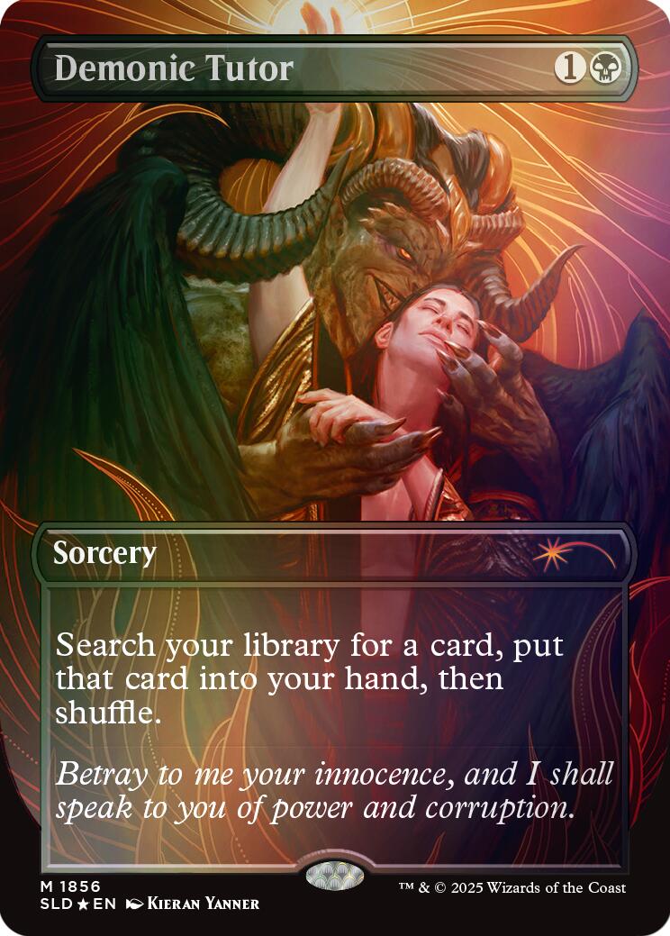 Demonic Tutor (Rainbow Foil) [Secret Lair Drop Series] | Empire Gaming NC