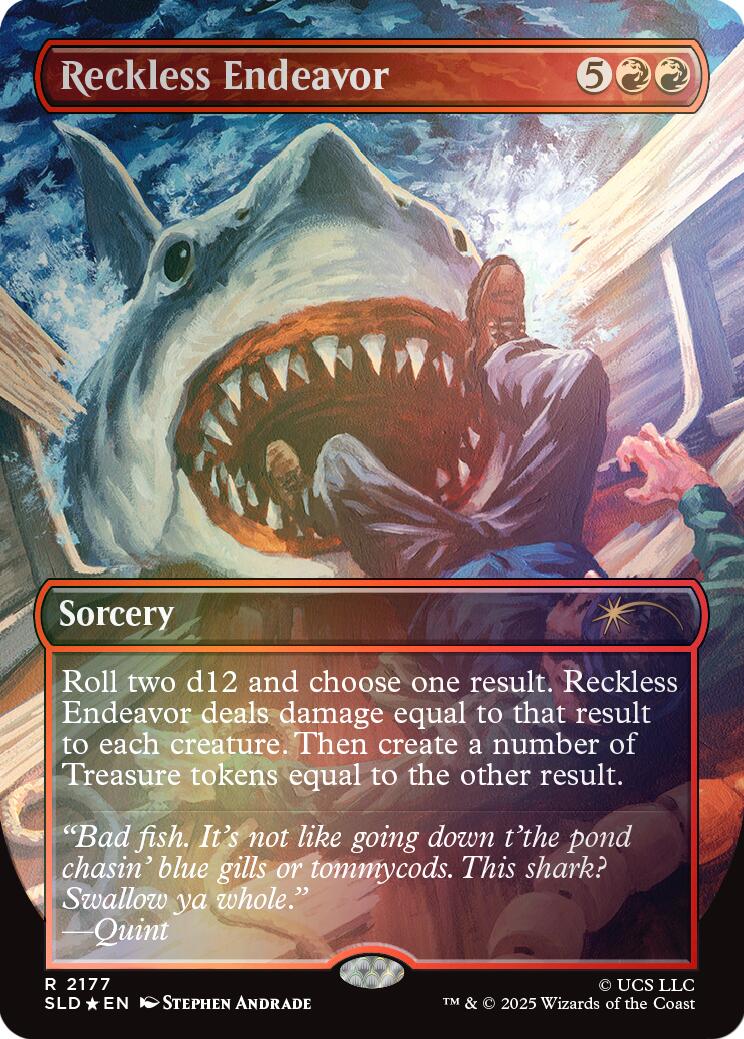 Reckless Endeavor (Rainbow Foil) [Secret Lair Drop Series] | Empire Gaming NC