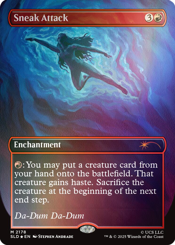 Sneak Attack (Rainbow Foil) [Secret Lair Drop Series] | Empire Gaming NC