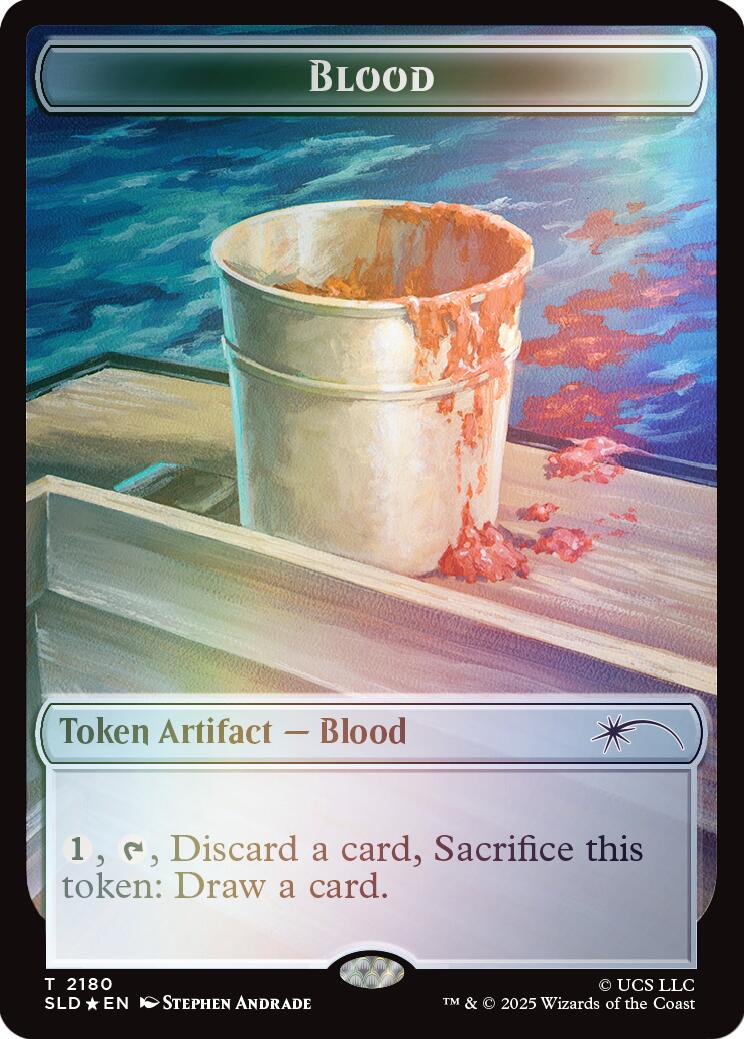 Blood Token (Rainbow Foil) [Secret Lair Drop Series] | Empire Gaming NC