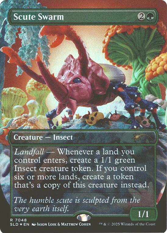 Scute Swarm (Rainbow Foil) [Secret Lair Drop Series] | Empire Gaming NC