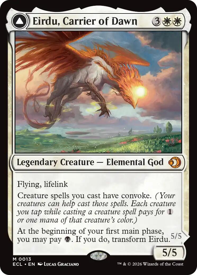 Eirdu, Carrier of Dawn [Lorwyn Eclipsed] | Empire Gaming NC