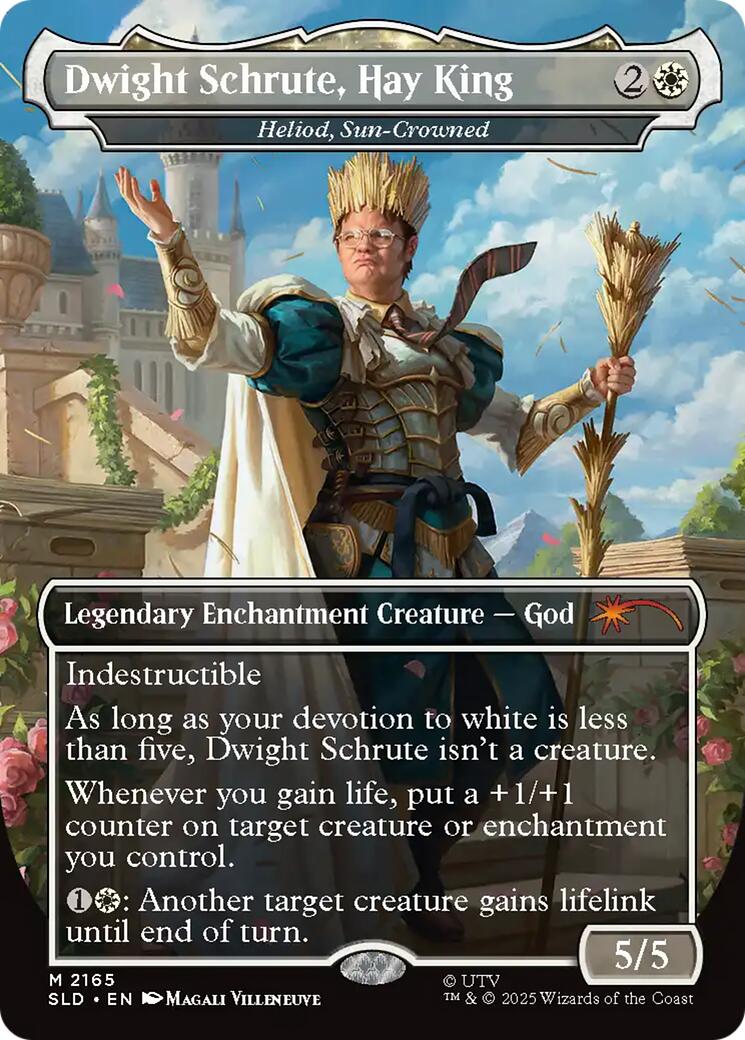 Dwight Schrute, Hay King - Heliod, Sun-Crowned [Secret Lair Drop Series] | Empire Gaming NC