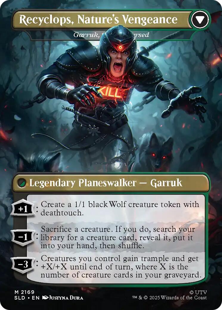 Recyclops, Eco-friendly - Garruk Relentless [Secret Lair Drop Series] | Empire Gaming NC