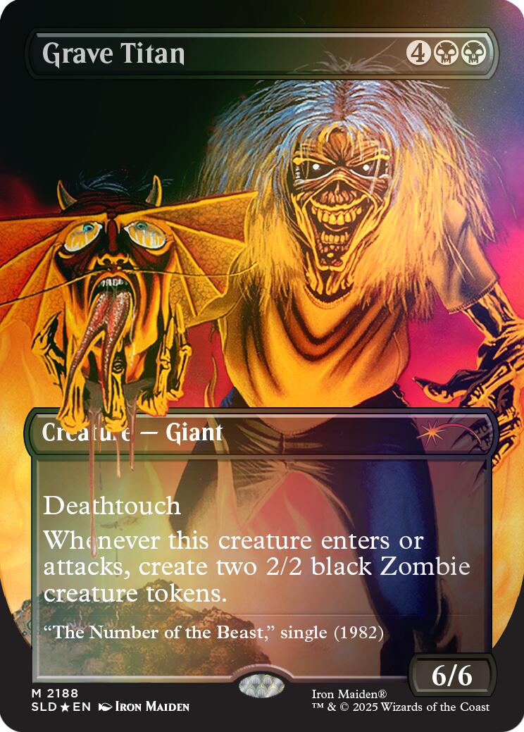 Grave Titan (2188) (Rainbow Foil) [Secret Lair Drop Series] | Empire Gaming NC
