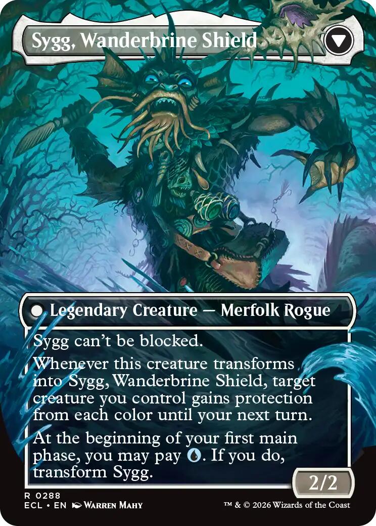 Sygg, Wanderwine Wisdom (Borderless) [Lorwyn Eclipsed] | Empire Gaming NC