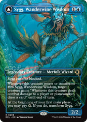 Sygg, Wanderwine Wisdom (Borderless) [Lorwyn Eclipsed] | Empire Gaming NC