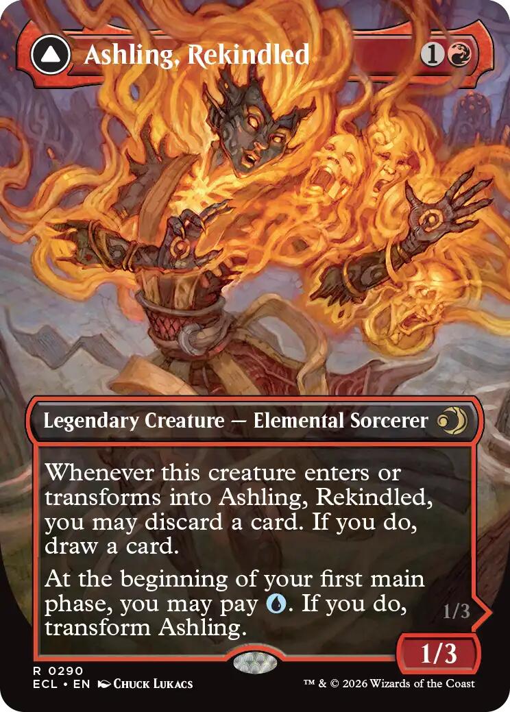 Ashling, Rekindled (Borderless) [Lorwyn Eclipsed] | Empire Gaming NC