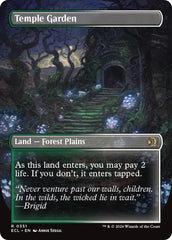 Temple Garden (Borderless) [Lorwyn Eclipsed] | Empire Gaming NC