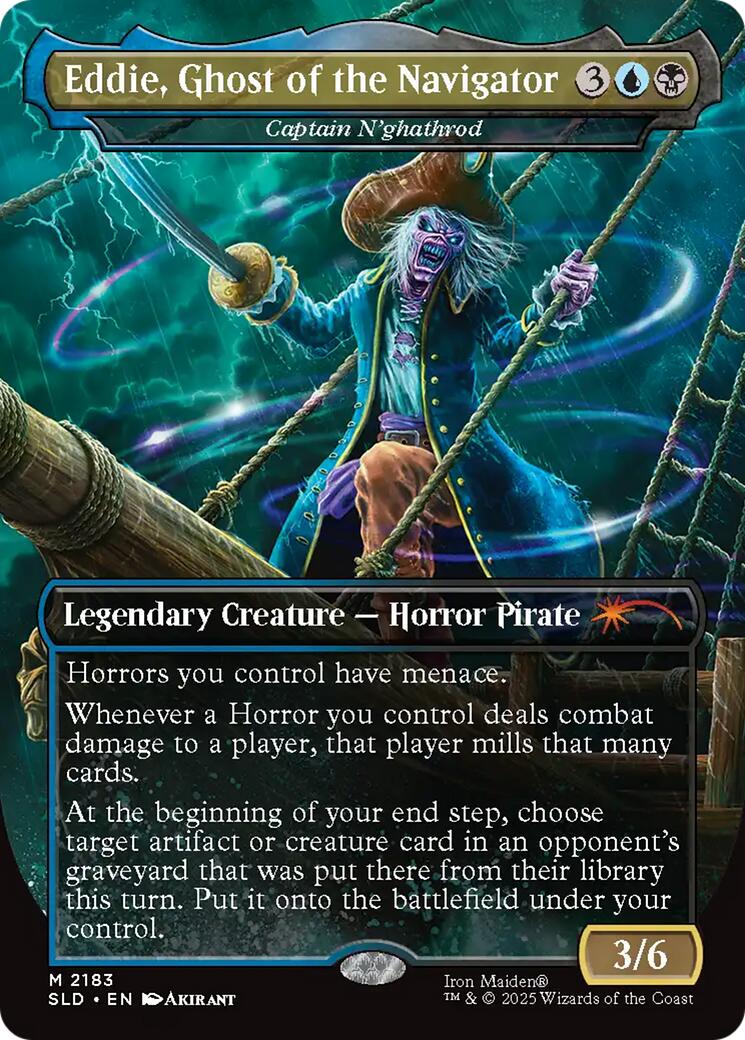 Eddie, Ghost of the Navigator - Captain N'ghathrod [Secret Lair Drop Series] | Empire Gaming NC