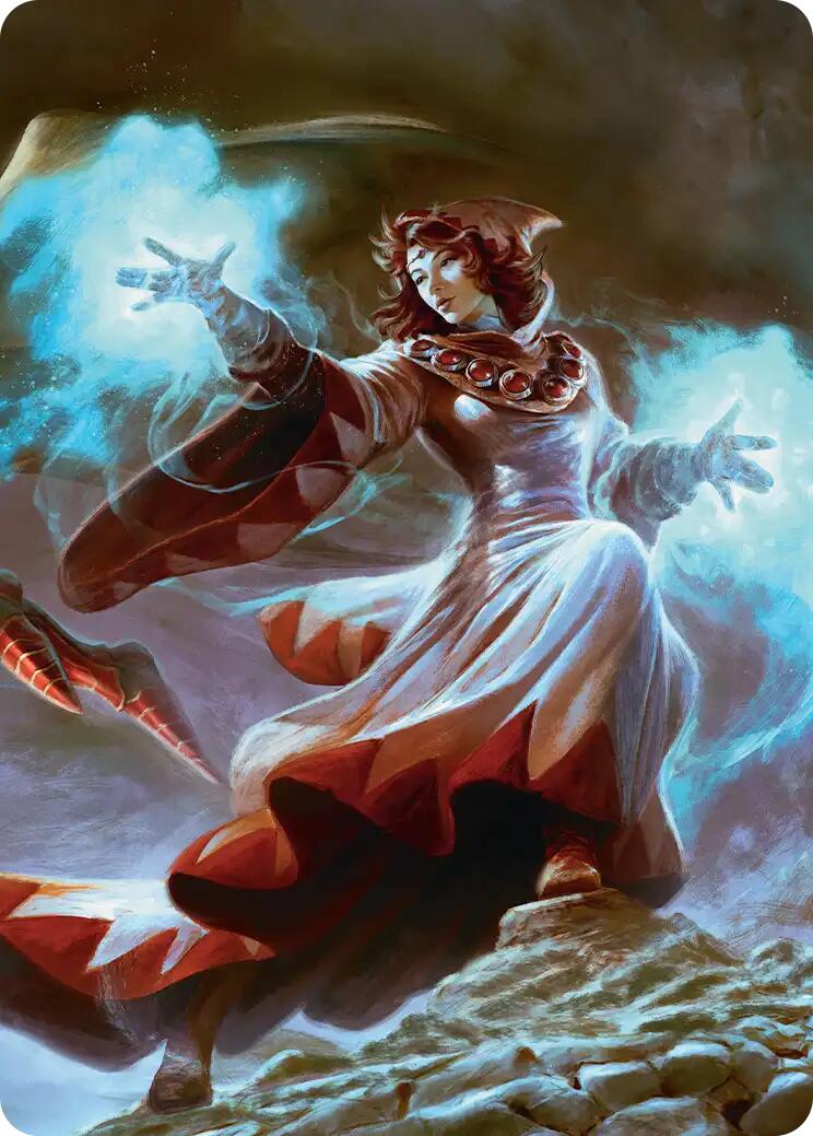 The Destined White Mage Scene Art Card [FINAL FANTASY Art Series] | Empire Gaming NC