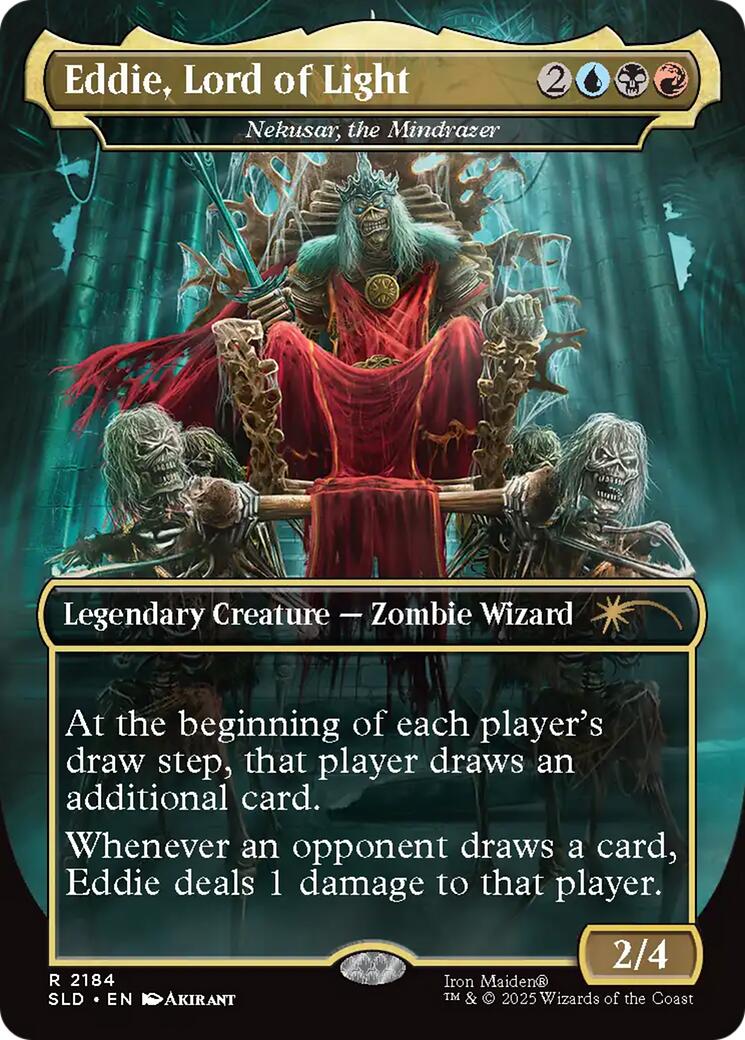 Eddie, Lord of Light - Nekusar, the Mindrazer [Secret Lair Drop Series] | Empire Gaming NC