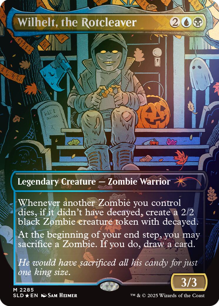 Wilhelt, the Rotcleaver (Rainbow Foil) [Secret Lair Drop Series] | Empire Gaming NC