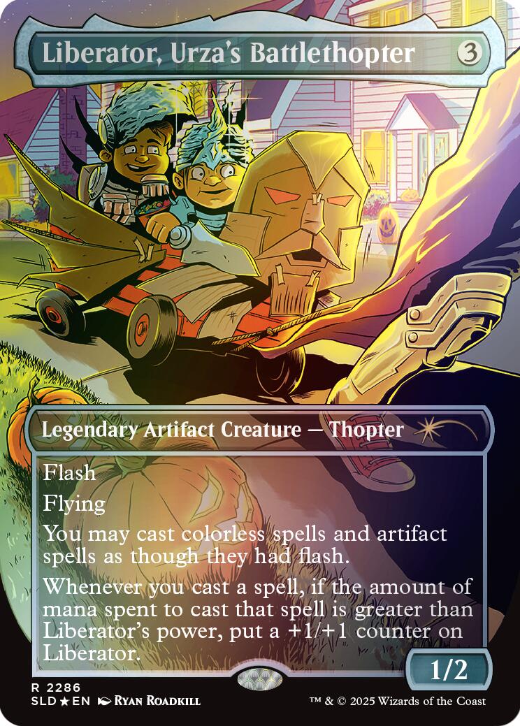 Liberator, Urza's Battlethopter (Rainbow Foil) [Secret Lair Drop Series] | Empire Gaming NC