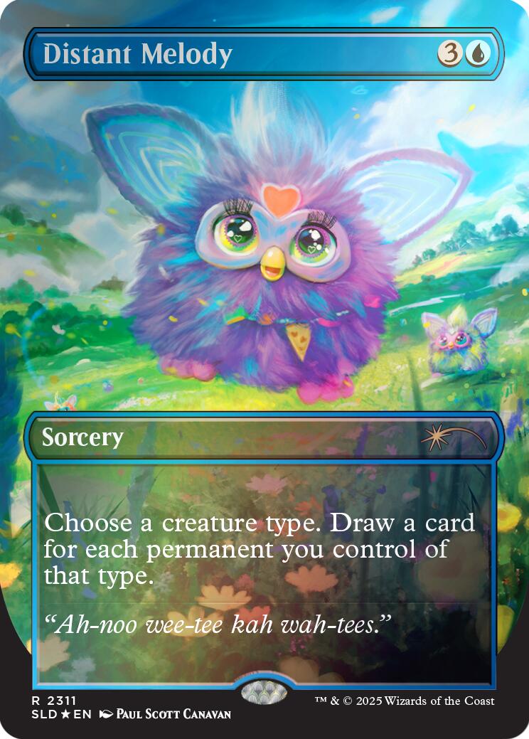 Distant Melody (2311) (Rainbow Foil) [Secret Lair Drop Series] | Empire Gaming NC