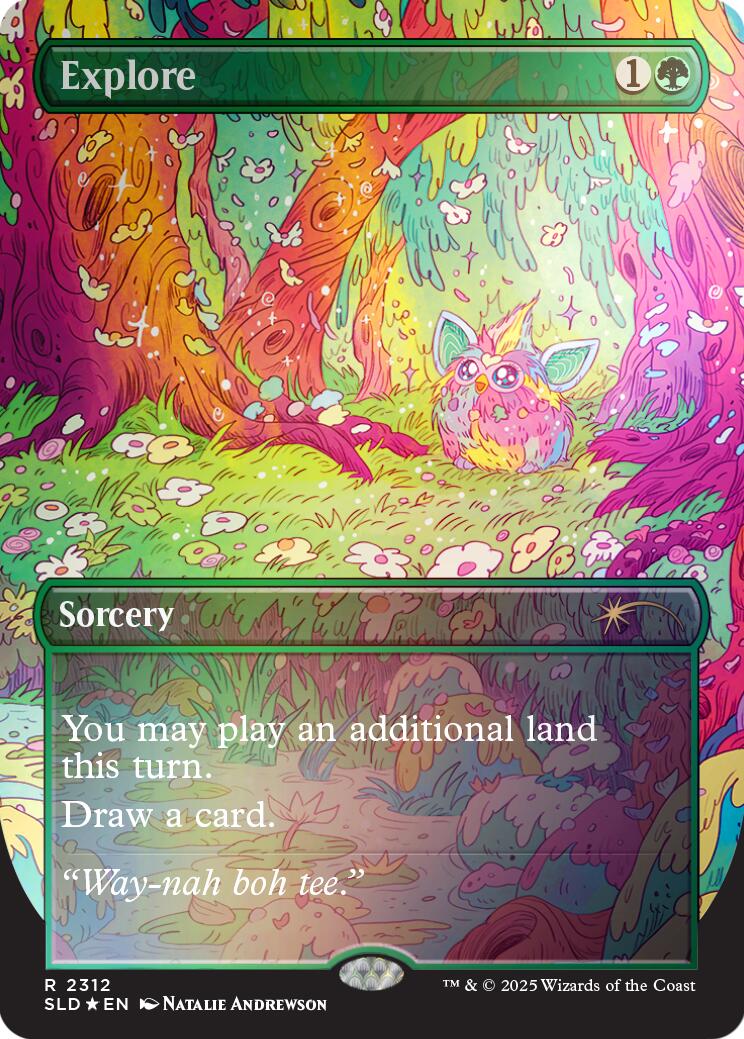 Explore (2312) (Rainbow Foil) [Secret Lair Drop Series] | Empire Gaming NC