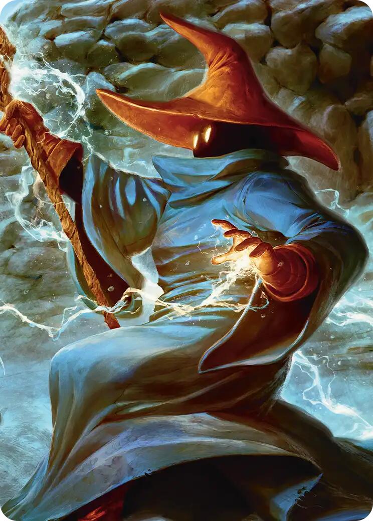 The Destined Black Mage Scene Art Card [FINAL FANTASY Art Series] | Empire Gaming NC