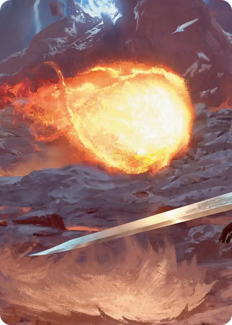 Duelist's Flame Scene Art Card [FINAL FANTASY Art Series] | Empire Gaming NC