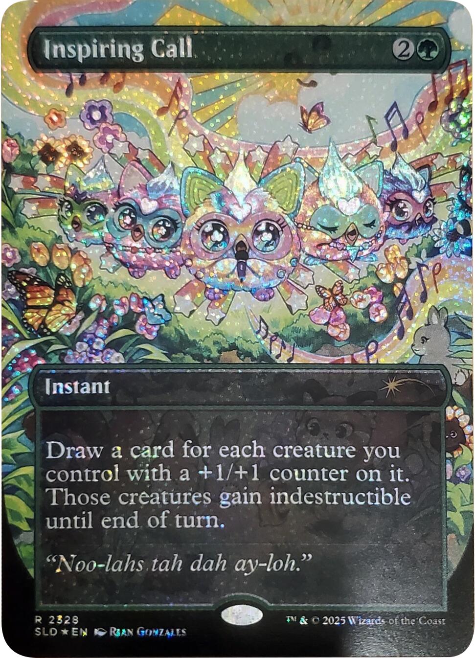 Inspiring Call (Confetti Foil) [Secret Lair Drop Series] | Empire Gaming NC