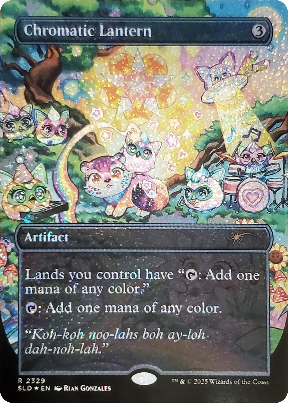 Chromatic Lantern (2329) (Confetti Foil) [Secret Lair Drop Series] | Empire Gaming NC