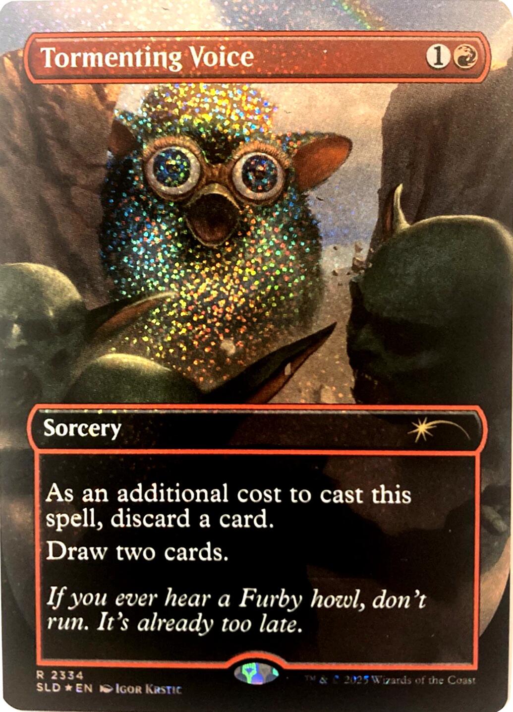 Tormenting Voice (Confetti Foil) [Secret Lair Drop Series] | Empire Gaming NC