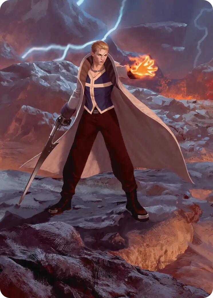Seifer, Balamb Rival Scene Art Card [FINAL FANTASY Art Series] | Empire Gaming NC