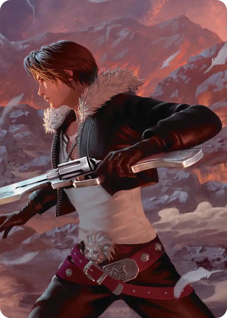 Squall, Gunblade Duelist Scene Art Card [FINAL FANTASY Art Series] | Empire Gaming NC