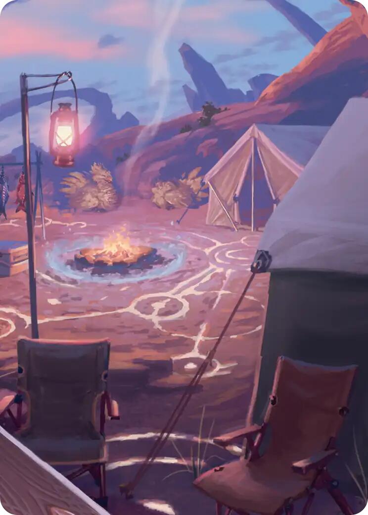Chocobo Camp Scene Art Card [FINAL FANTASY Art Series] | Empire Gaming NC