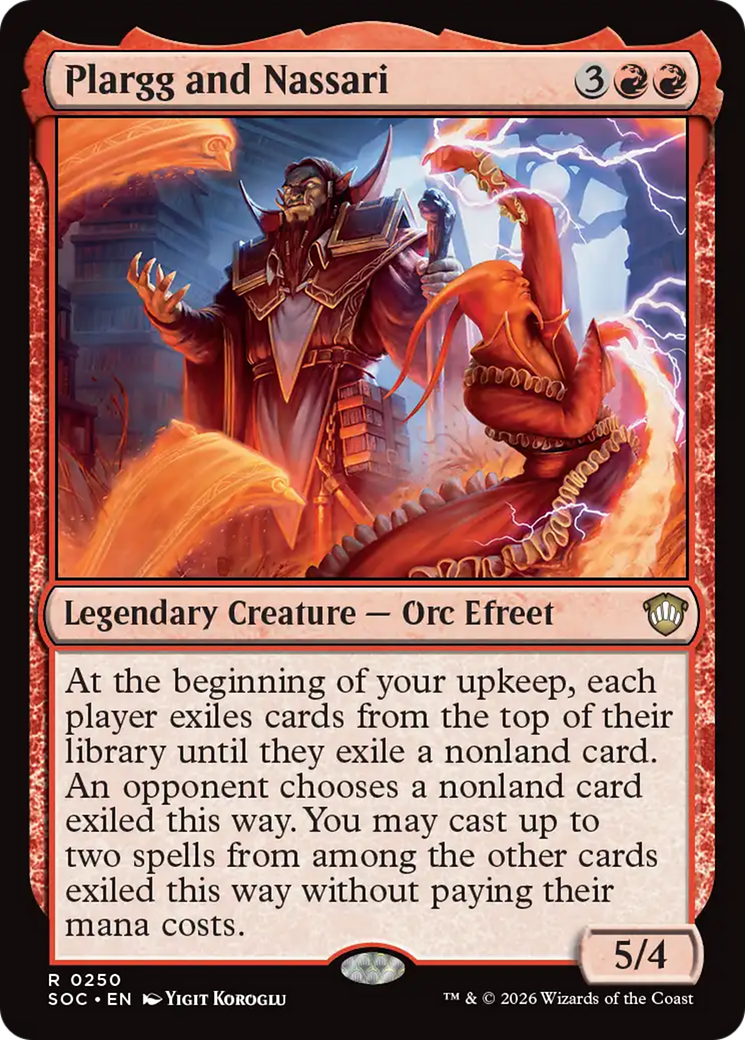 Plargg and Nassari [Secrets of Strixhaven Commander] | Empire Gaming NC