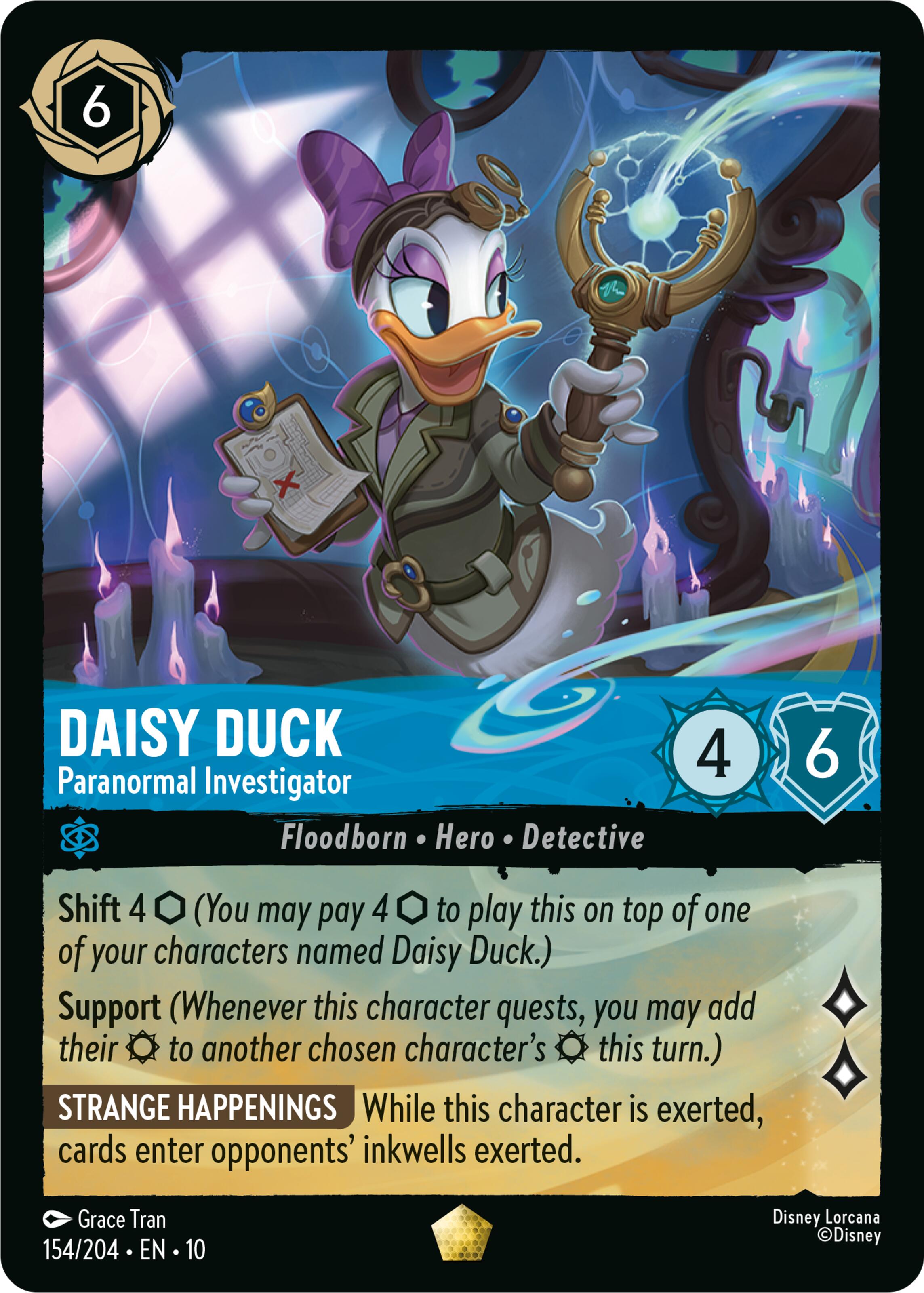 Daisy Duck - Paranormal Investigator (154/204) [Whispers in the Well] | Empire Gaming NC