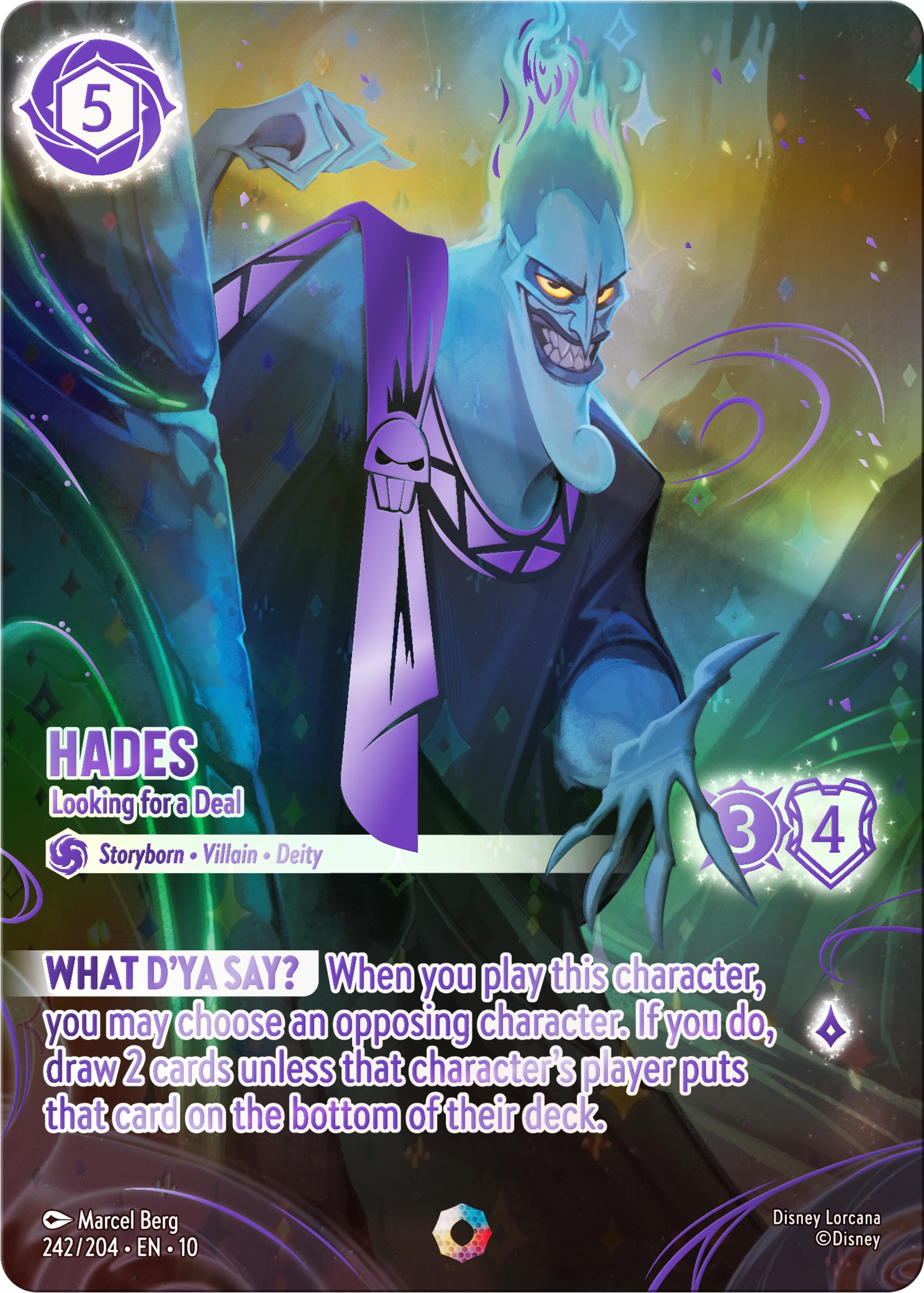 Hades - Looking for a Deal (Iconic) (242/204) [Whispers in the Well] | Empire Gaming NC