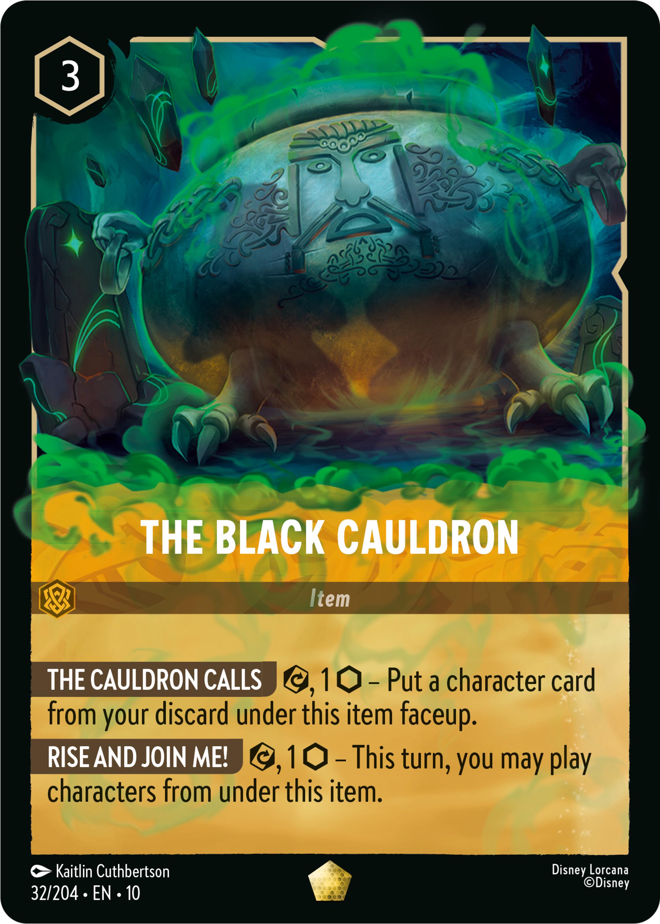 The Black Cauldron (32/204) [Whispers in the Well] | Empire Gaming NC