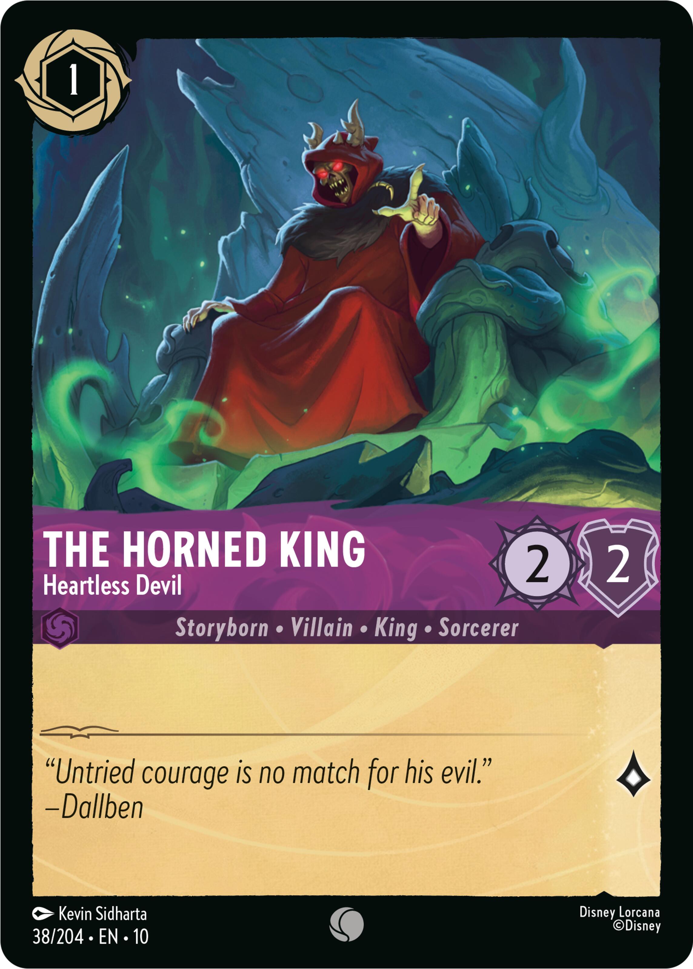 The Horned King - Heartless Devil (38/204) [Whispers in the Well] | Empire Gaming NC
