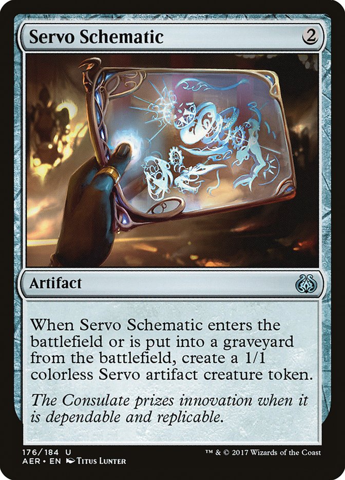 Servo Schematic [Aether Revolt] | Empire Gaming NC