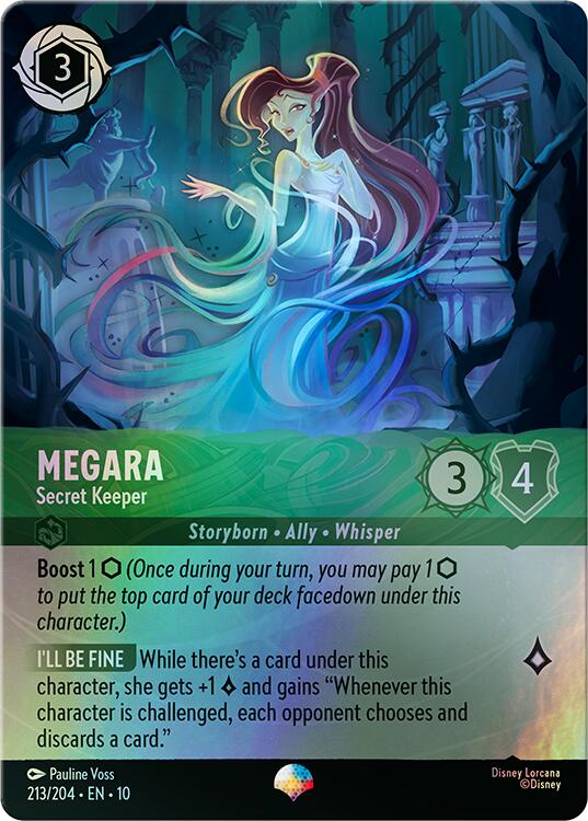 Megara - Secret Keeper (Epic) (213/204) [Whispers in the Well] | Empire Gaming NC