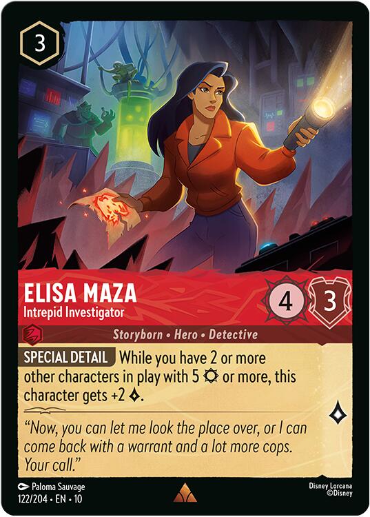 Elisa Maza - Intrepid Investigator (122/204) [Whispers in the Well] | Empire Gaming NC