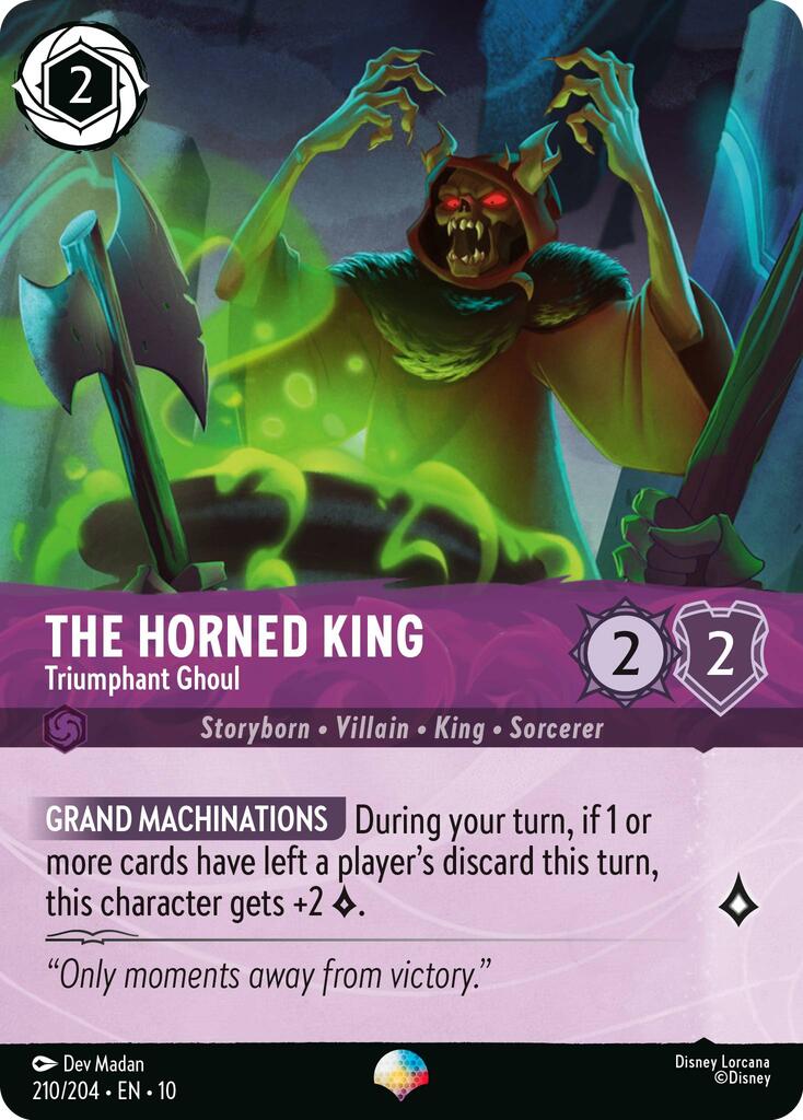 The Horned King - Triumphant Ghoul (Epic) (210/204) [Whispers in the Well] | Empire Gaming NC