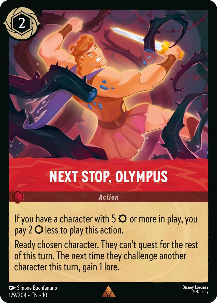 Next Stop, Olympus (129/204) [Whispers in the Well] | Empire Gaming NC