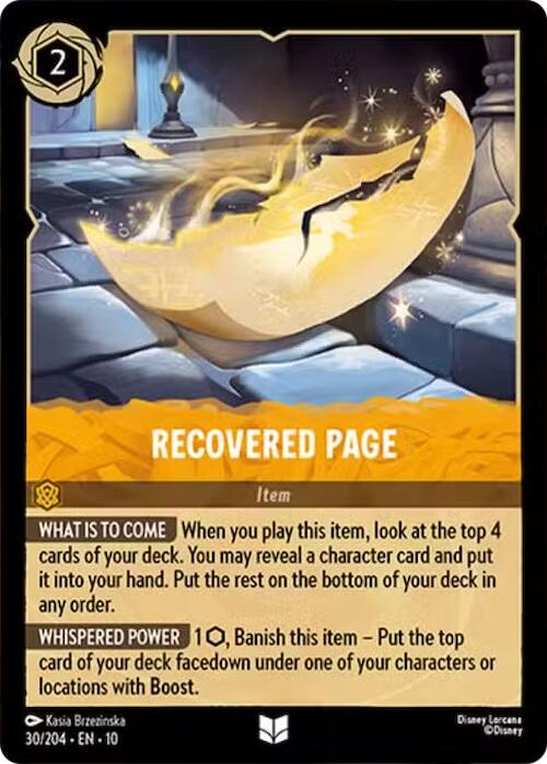 Recovered Page (30/204) [Whispers in the Well] | Empire Gaming NC
