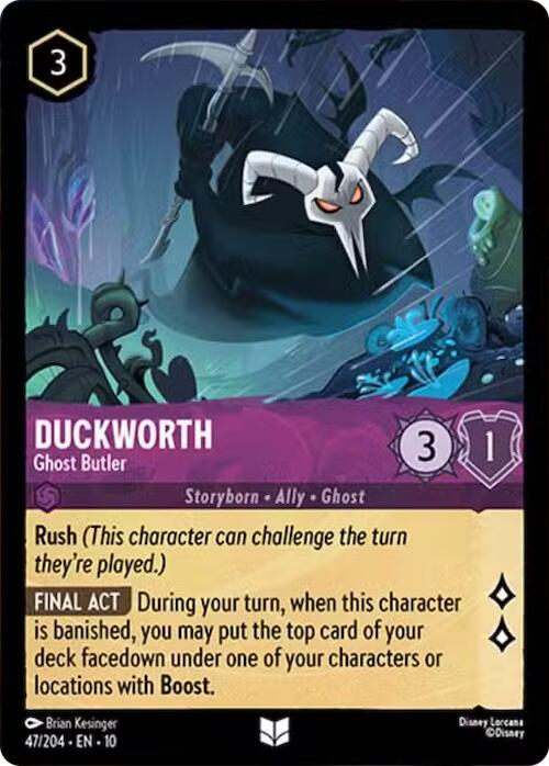Duckworth - Ghost Butler (47/204) [Whispers in the Well] | Empire Gaming NC