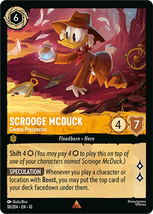 Scrooge McDuck - Cavern Prospector (18/204) [Whispers in the Well] | Empire Gaming NC