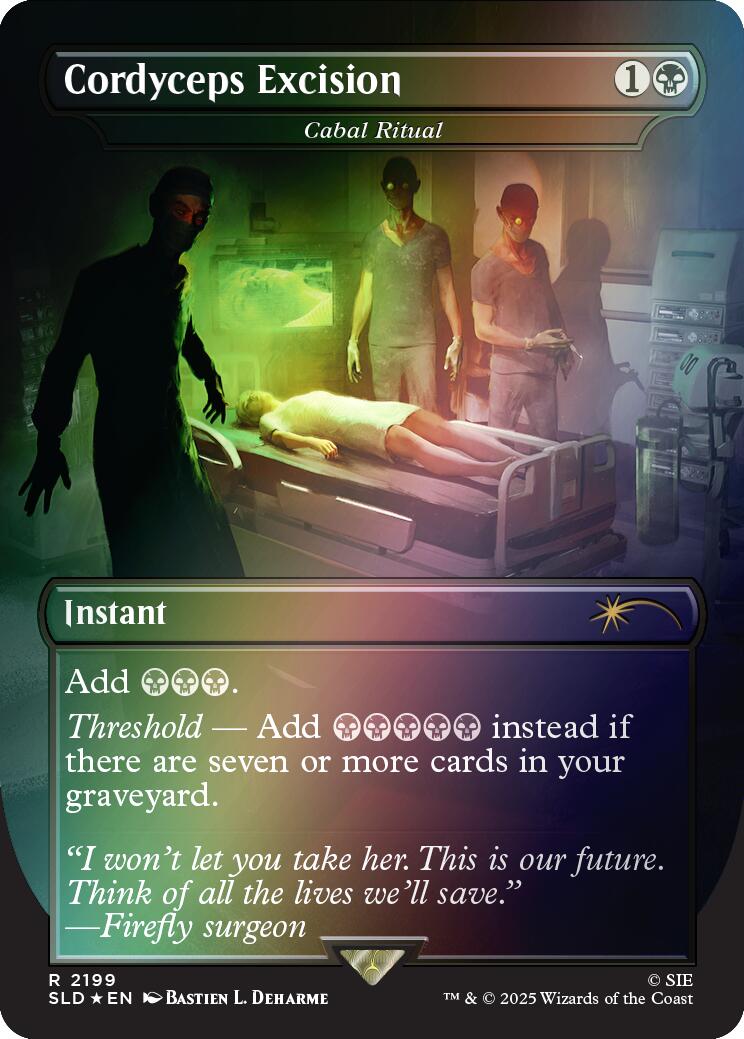 Cordyceps Excision - Cabal Ritual (Rainbow Foil) [Secret Lair Drop Series] | Empire Gaming NC