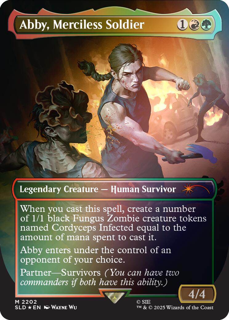 Abby, Merciless Soldier (Rainbow Foil) [Secret Lair Drop Series] | Empire Gaming NC
