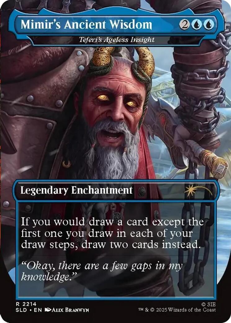 Mimir's Ancient Wisdom - Teferi's Ageless Insight [Secret Lair Drop Series] | Empire Gaming NC