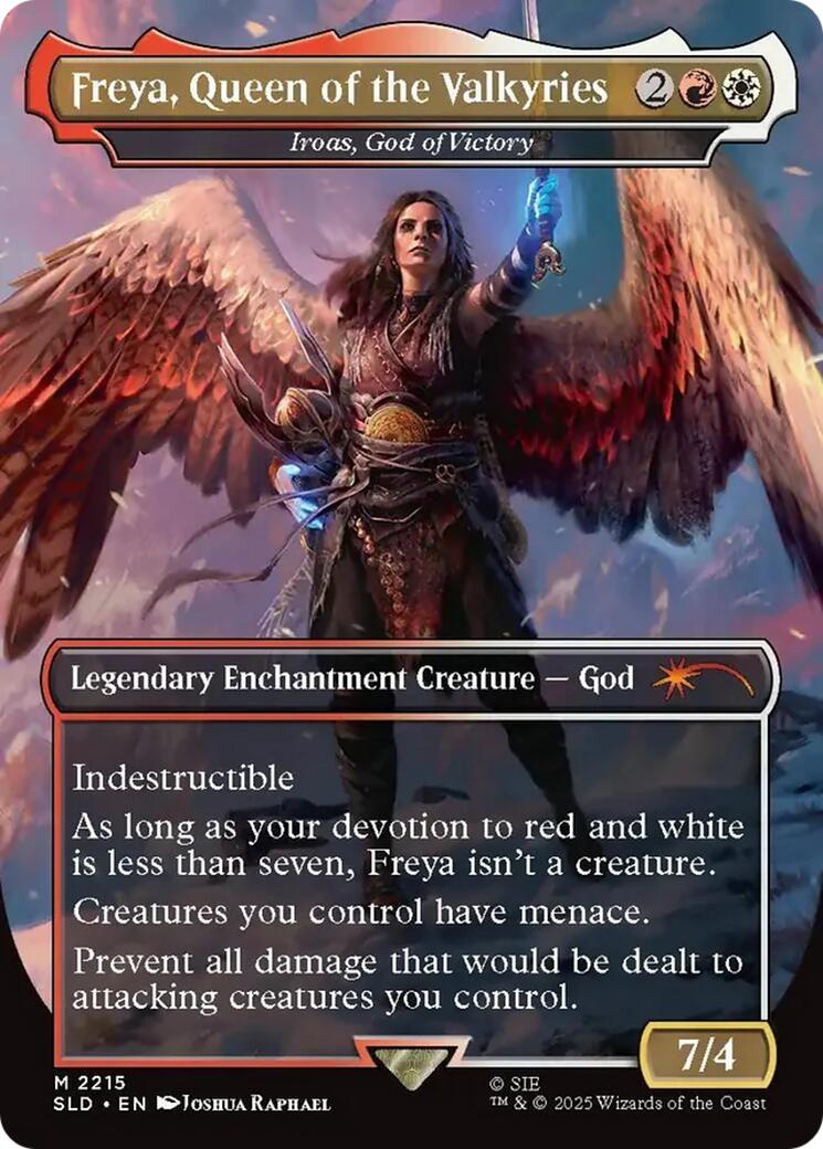 Freya, Queen of the Valkyries - Iroas, God of Victory [Secret Lair Drop Series] | Empire Gaming NC