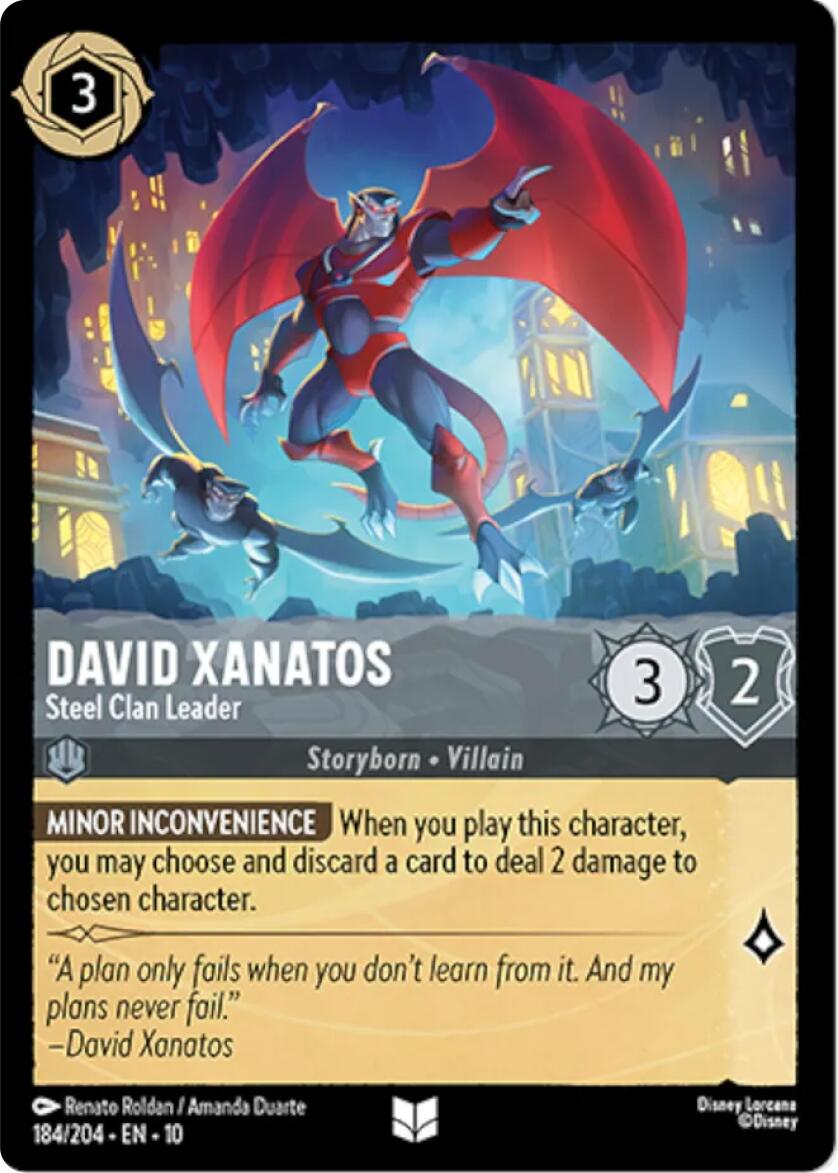 David Xanatos - Steel Clan Leader (184/204) [Whispers in the Well] | Empire Gaming NC