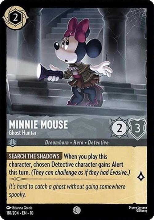 Minnie Mouse - Ghost Hunter (181/204) [Whispers in the Well] | Empire Gaming NC