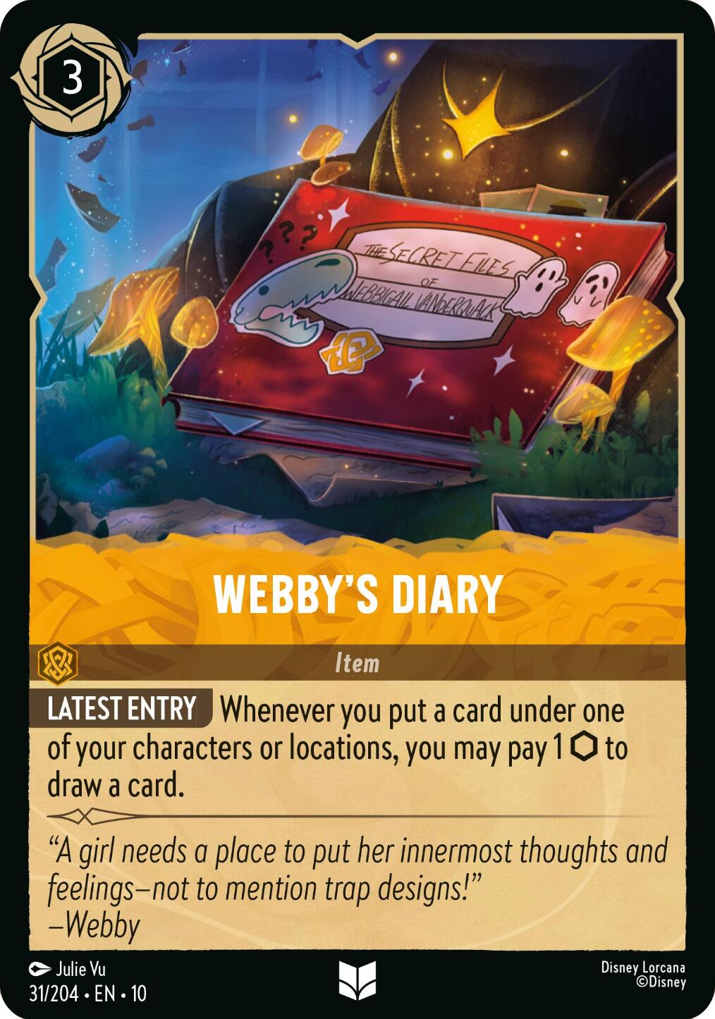 Webby's Diary (31/204) [Whispers in the Well] | Empire Gaming NC