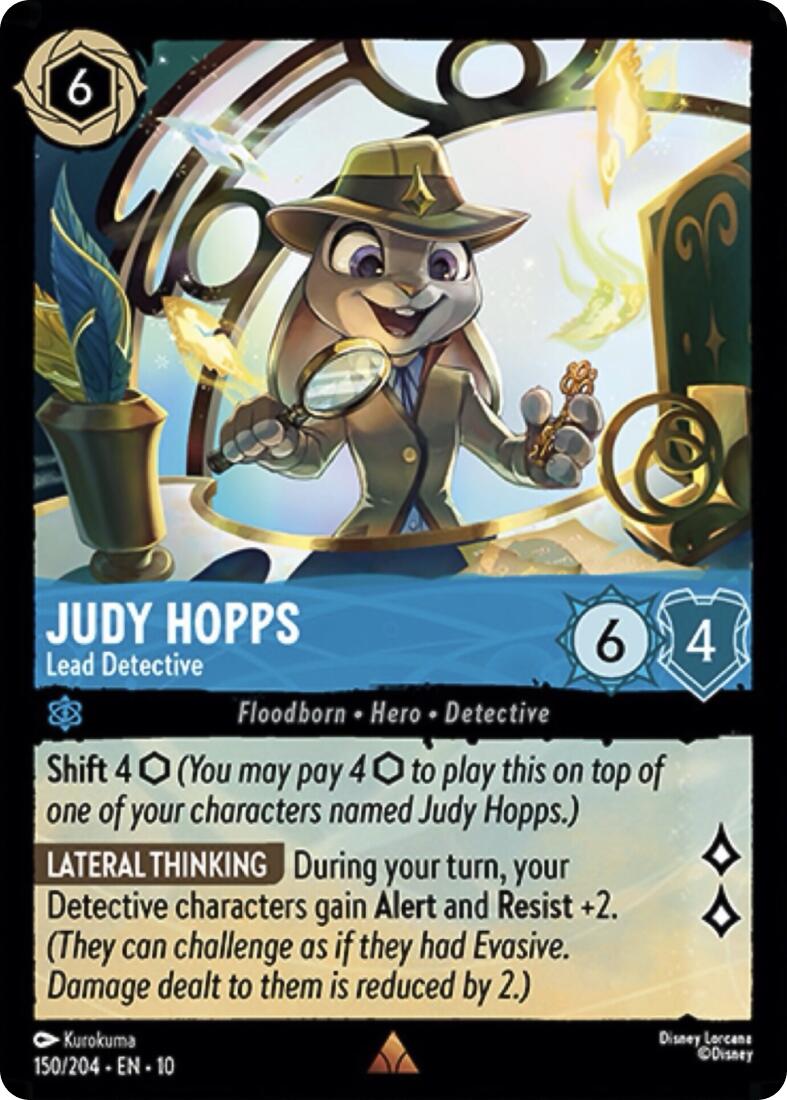 Judy Hopps - Lead Detective (150/204) [Whispers in the Well] | Empire Gaming NC